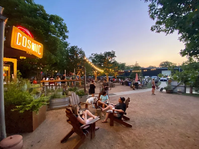 Cosmic Coffee + Beer Garden — Coffee in South Congress