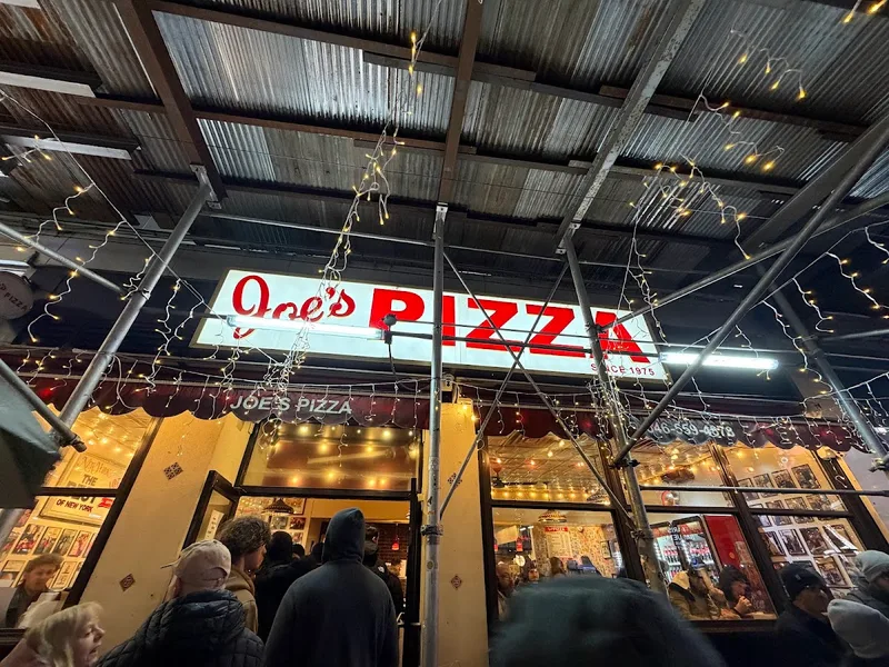 Joe's Pizza — Eat in West Village