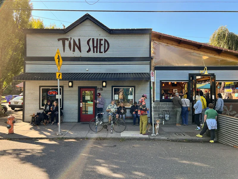 Tin Shed Garden Cafe — Eat in Alberta Arts District