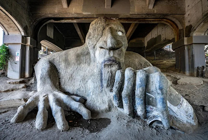 Fremont Troll — Experience in Fremont